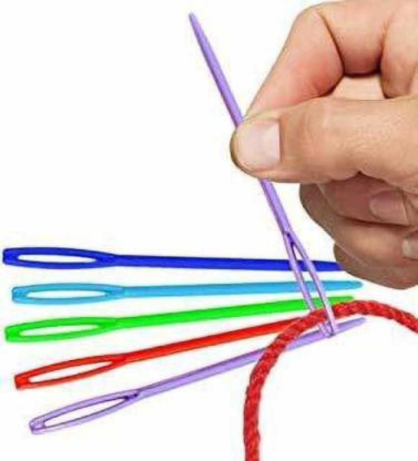 ShopTalk Plastic sewing hand needle for multipurpose use ( pack of 6 ) Hand  Sewing Needle Price in India - Buy ShopTalk Plastic sewing hand needle for  multipurpose use ( pack of